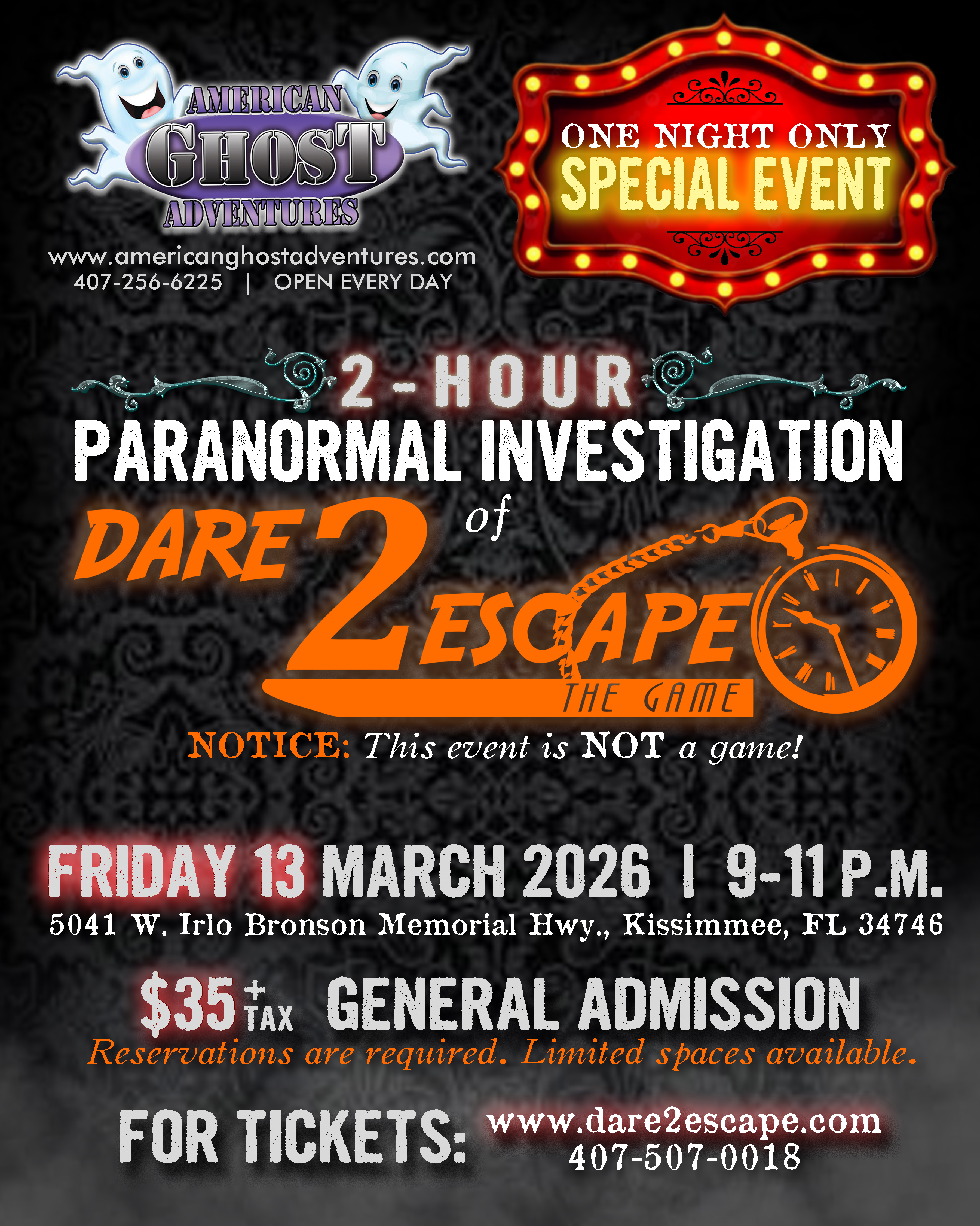 Friday the 13th Event Notice